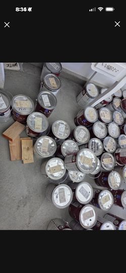 Sherwin Williams Exterior Paint $8 Each