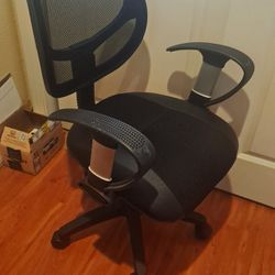 Ergonomic Black Chair For Desk