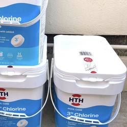 3" Chlorine tabs  40 lbs. Sealed