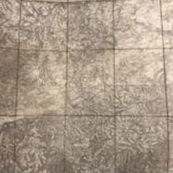 Old German War Field Map