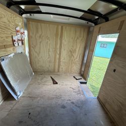 2024 White 8ft By 20ft Trailer 