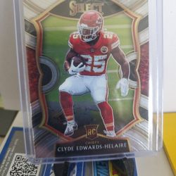 Chiefs Clyde Edwards Helaire Rookie Card