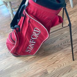 Stanford golf bag. used.