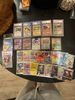 Pokemon singles and slabs for trade