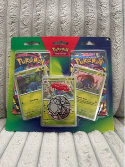 🌿🔥 POKÉMON TCG GRASS EVOLUTION TRIPLE BLISTER PACK 🔥🌿