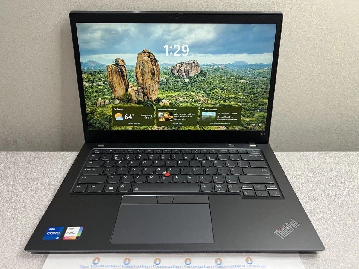 11th Gen Lenovo ThinkPad T14 Laptop (Windows 11)