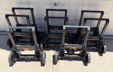 Rigid Pro Gear System Gen 2.0 Durable All Terrain Rolling Tool Box Attachment With 9 in. Heavy Duty