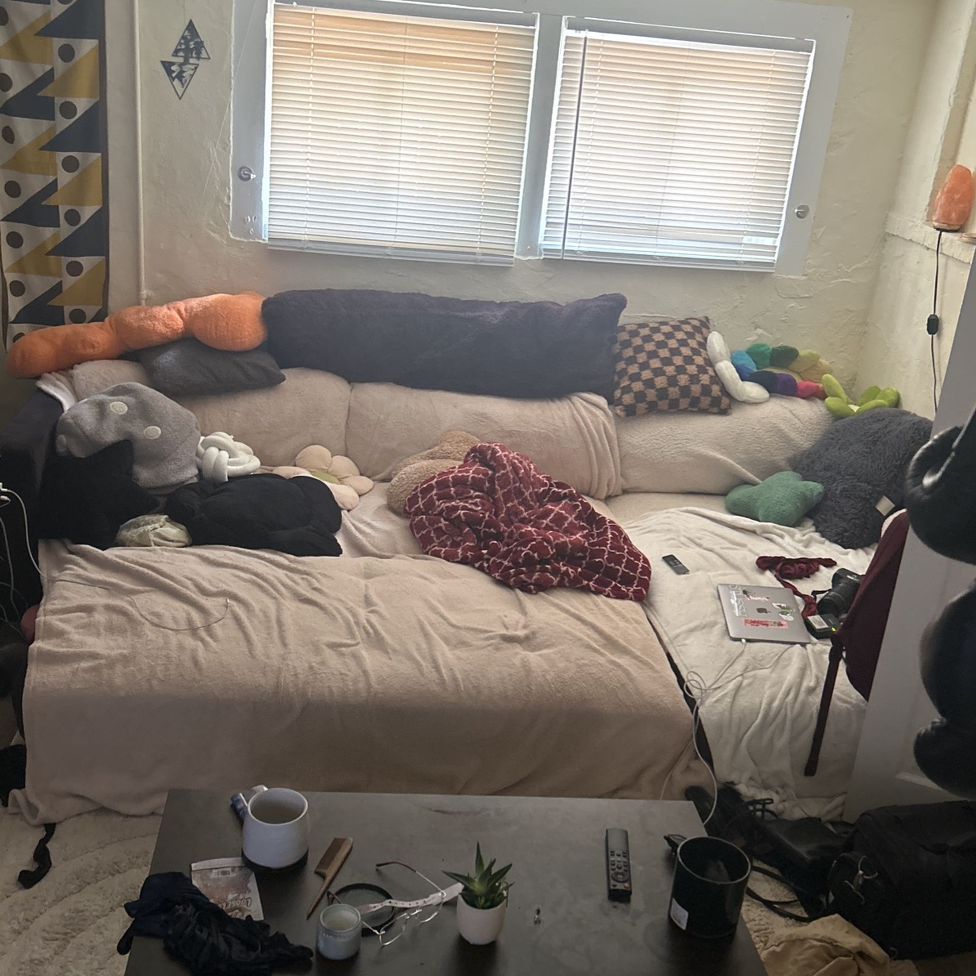 Large 3 Piece Section Couch 