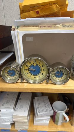 Three timezone clock potterybarn