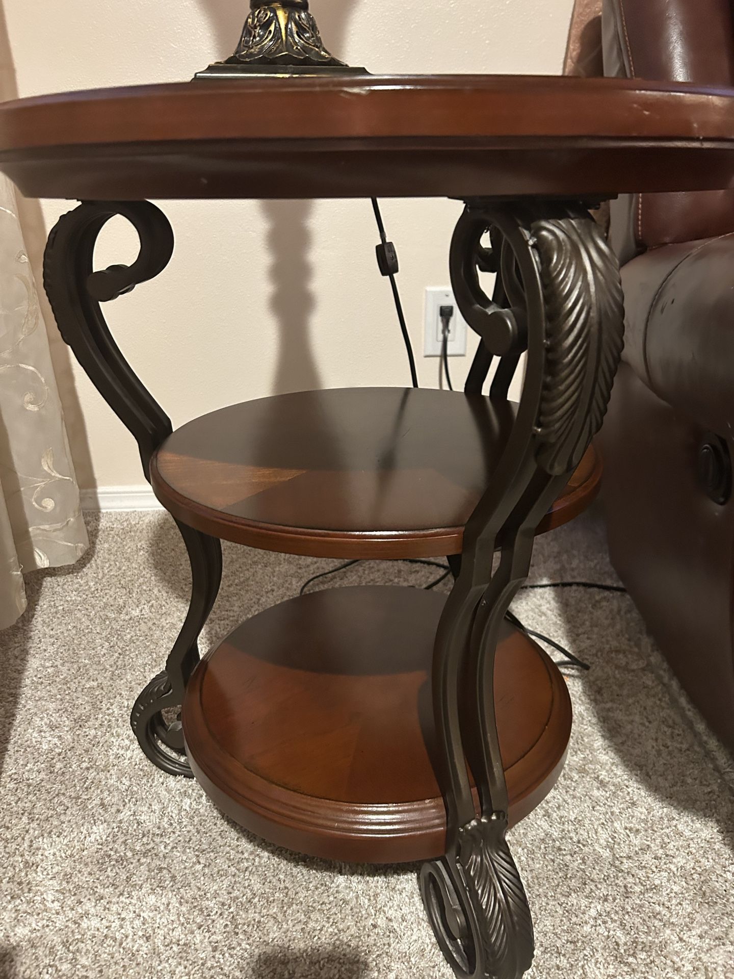 Leather Recliner Love Seat