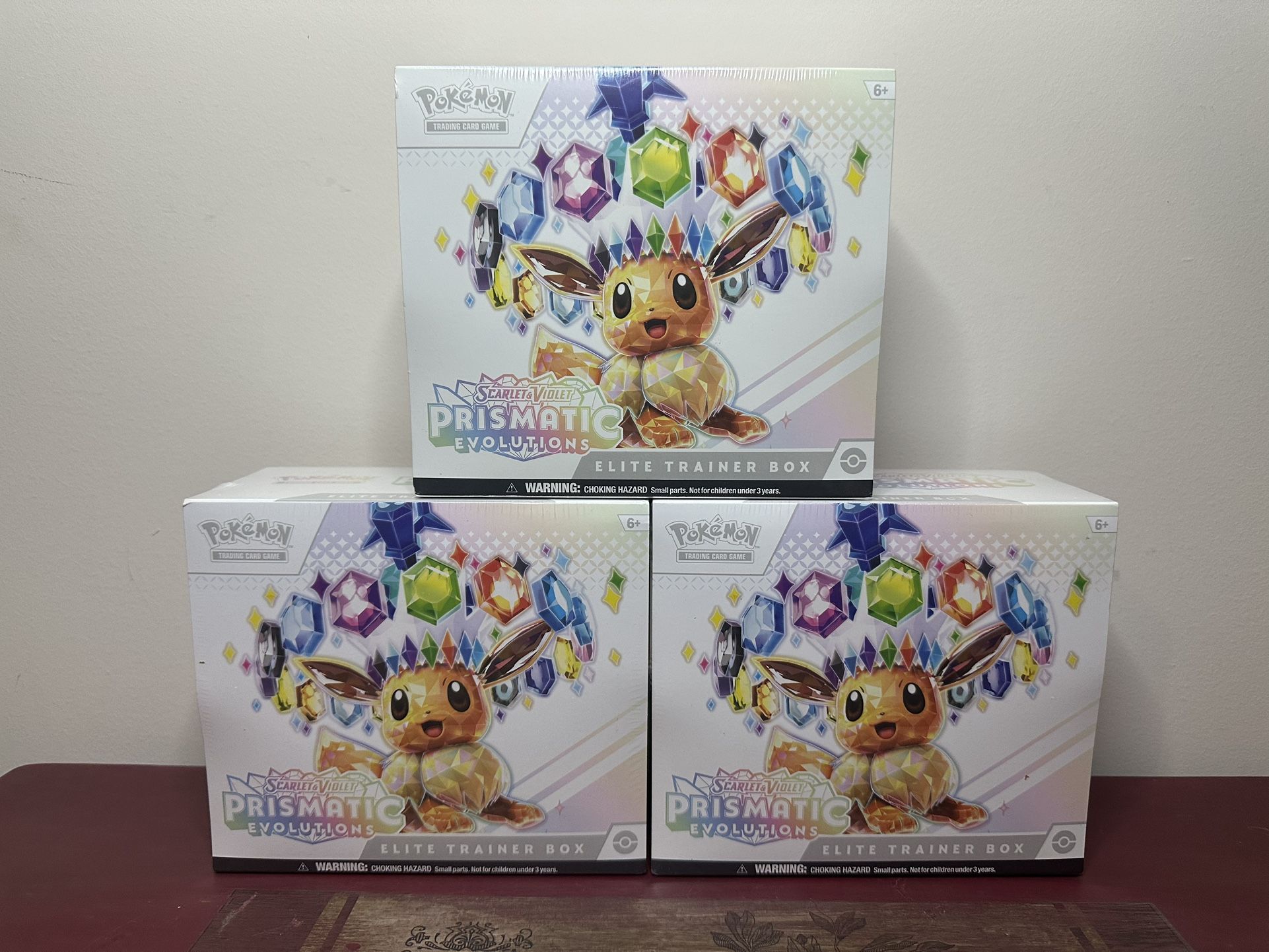 Pokemon Prismatic Evolutions Elite Trainer Box ETB