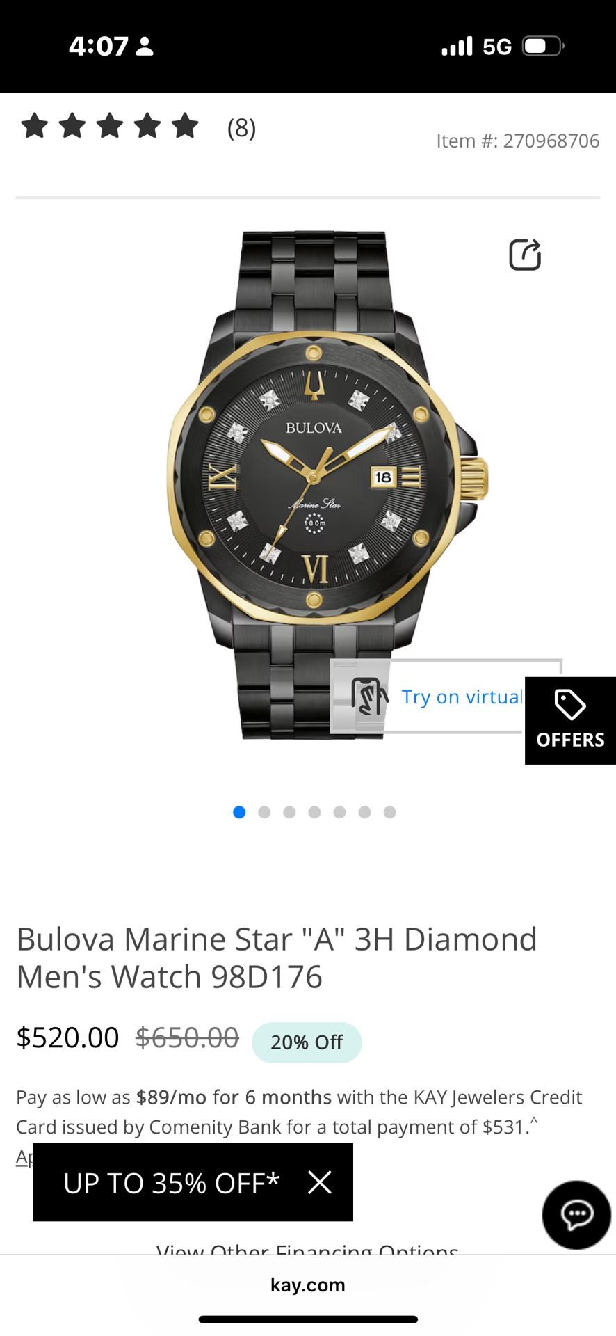 Bulova Men’s Watch