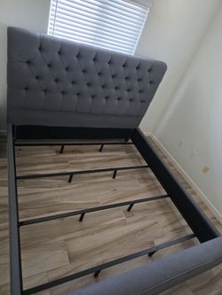 Queen bed frame