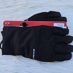 HEAD Men’s Waterproof Hybrid Gloves Size Medium