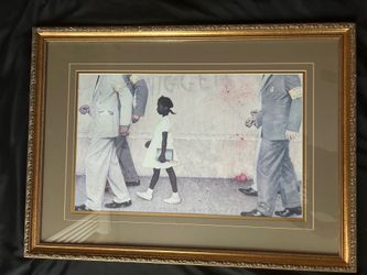1964 Norman Rockwell’s “The Problem we all live With” art