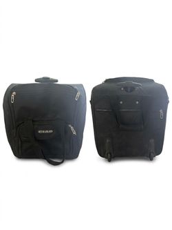 CIAO Rolling Underseat Carry-On Luggage / Travel Bag – Black