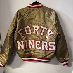 Vintage Chalk Line 49ers Satin Jacket