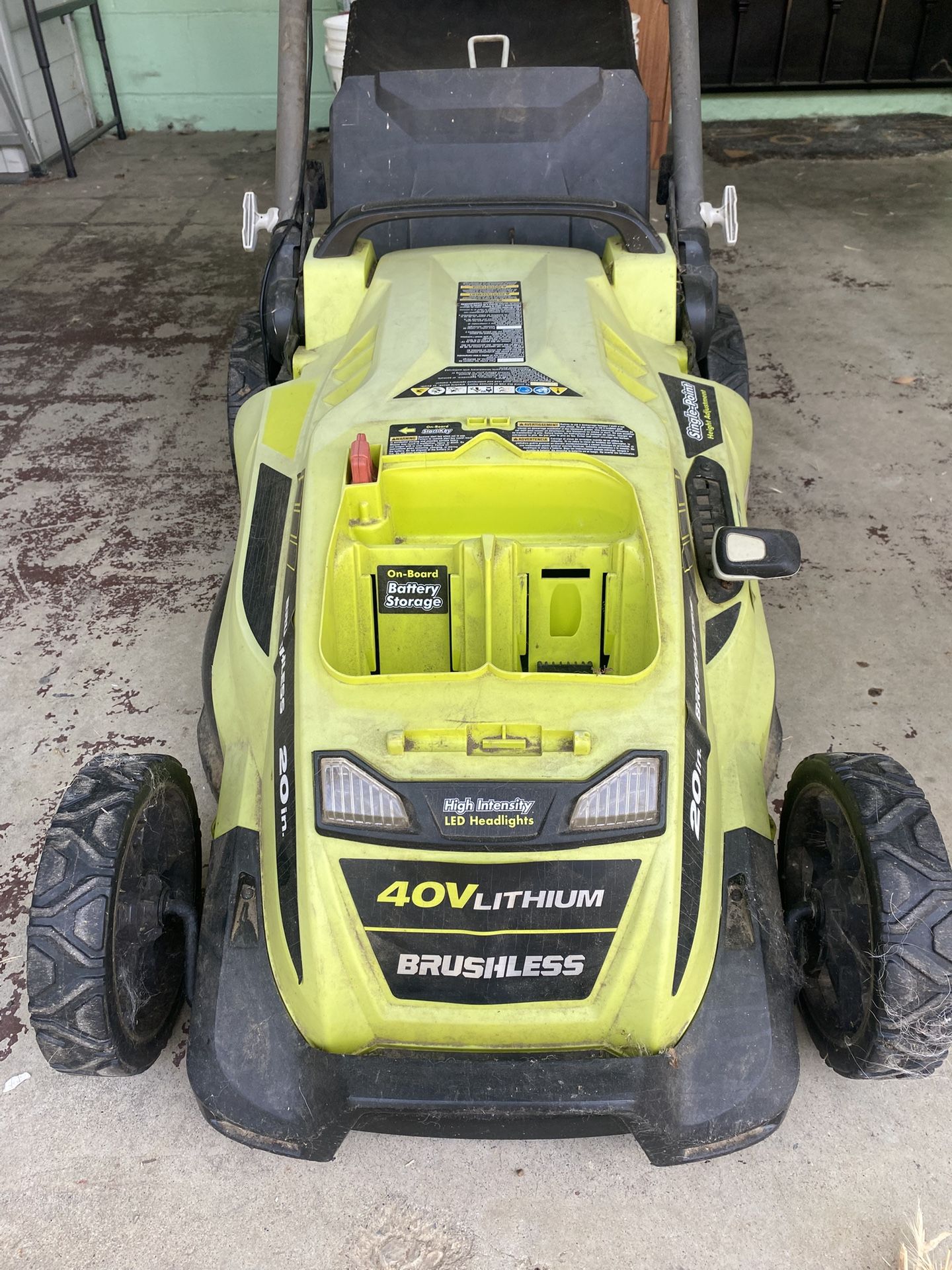 Free Electric Ryobi Lawn Mower (doesn’t start)