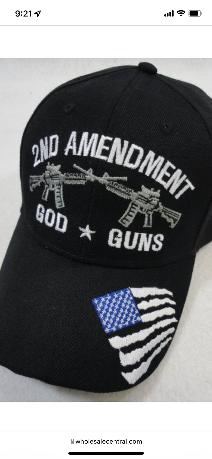 2ND AMM. HAT $6.
