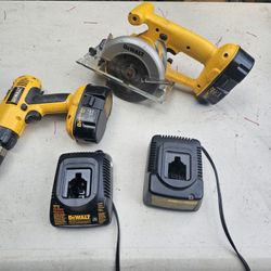 Dewalt Cordless Drill And Saw