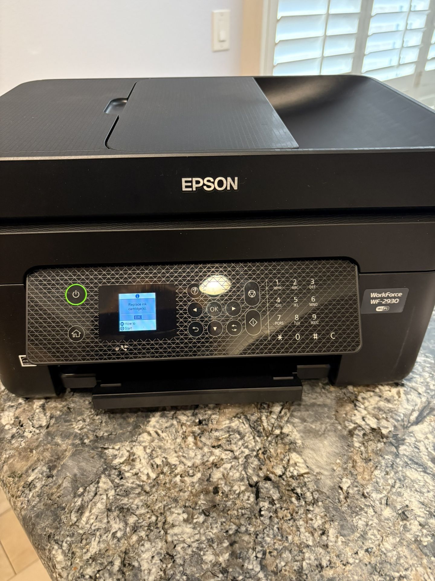 Epson WF 2930 All In One Wireless Printer