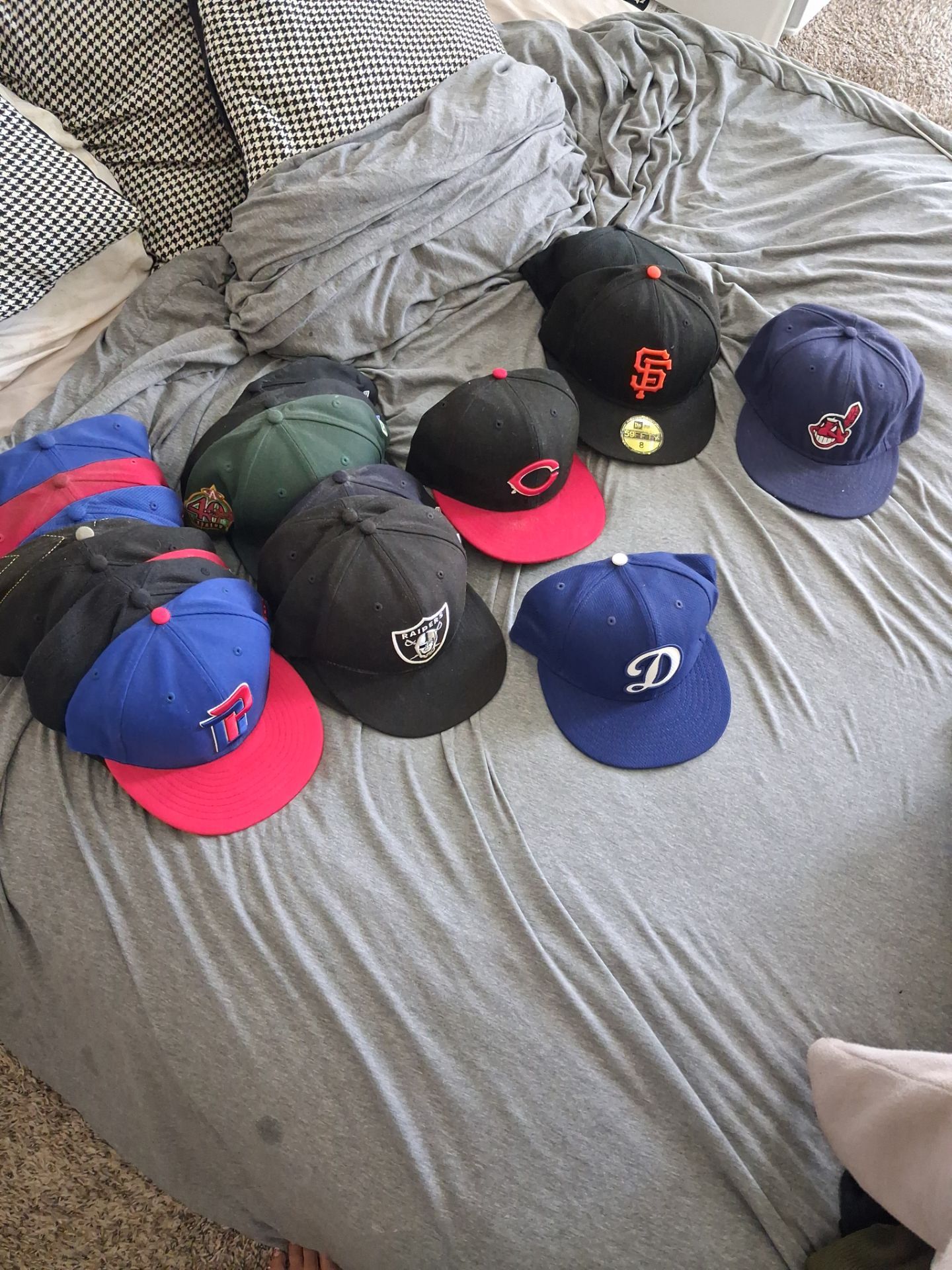 Assorted Size 8 Hats for Sale — $10 Each