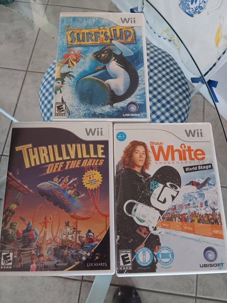 Nintendo Wii Games $5 Ea