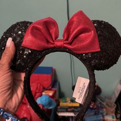 Minnie ears sequins