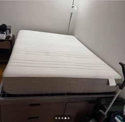 Full/Double Platform Bed Frame + Headboard (frame only)