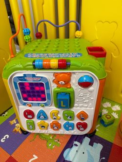 VTech Ultimate Alphabet Activity Cube – Educational Toddler Learning Toy
