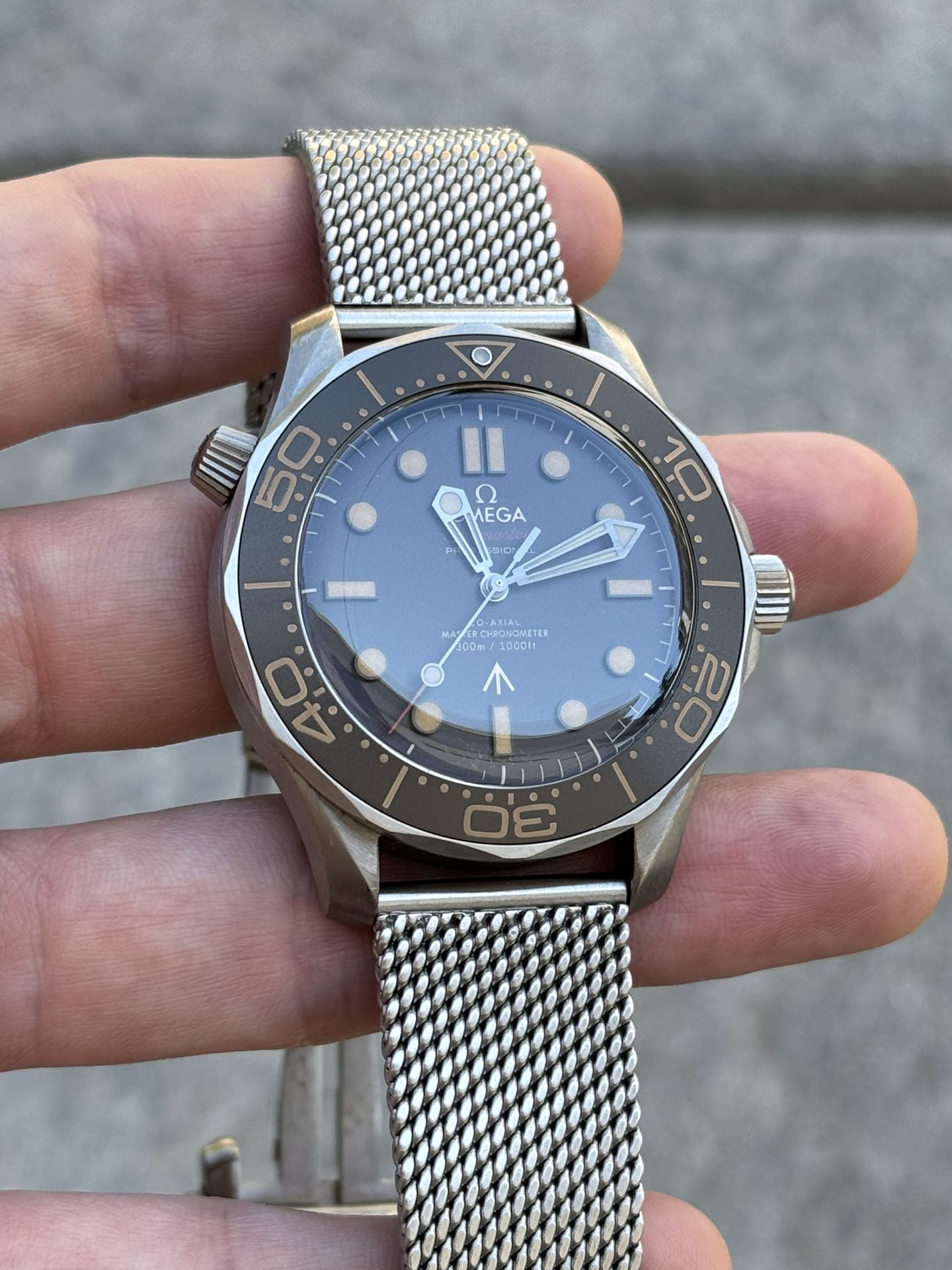 Omega Seamaster James Bond 007 Titanium