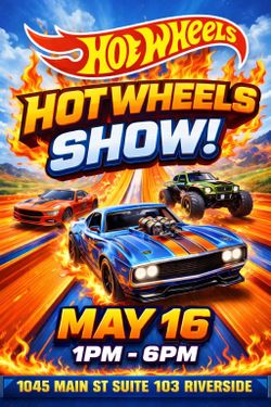 Hotwheels Show tomorrow 5/16