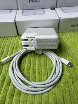 61w Usb C Type Adapter Charger Macbook Pro 13'' 15'' 2018 -2020