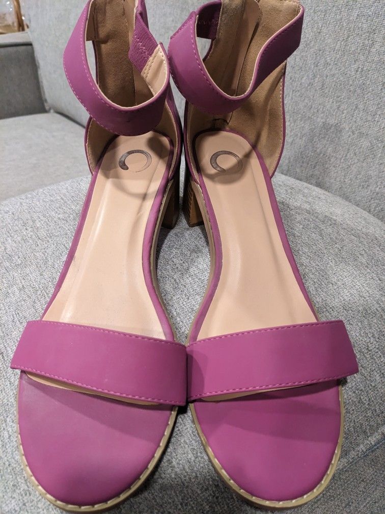 Leather Pink Sandals
