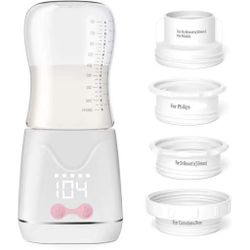 Portable Bottle Warmer, w- maxa Fast Baby Bottle Warmer for Travel with Glass Bottle &4
Adapters, 131 ft Shine Decor LED Strip Light Super Bright 3200