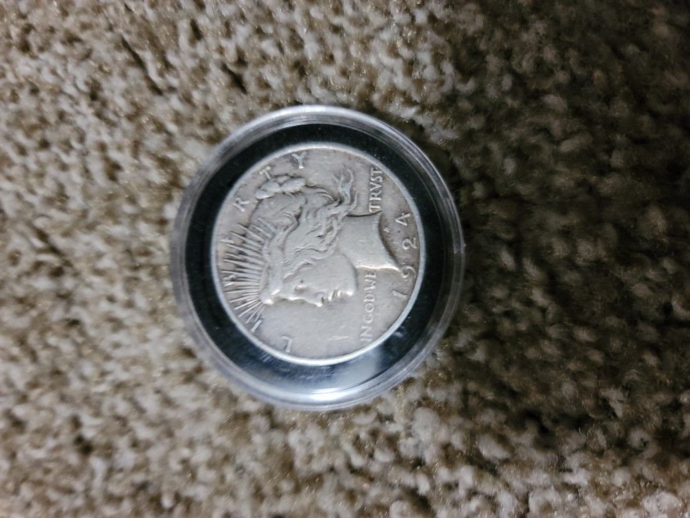 1924 Peace Dollar 