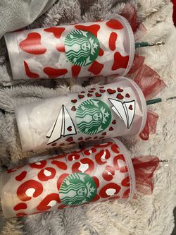 Valentines reusable cups 