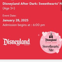 Sweethearts Night Tickets 