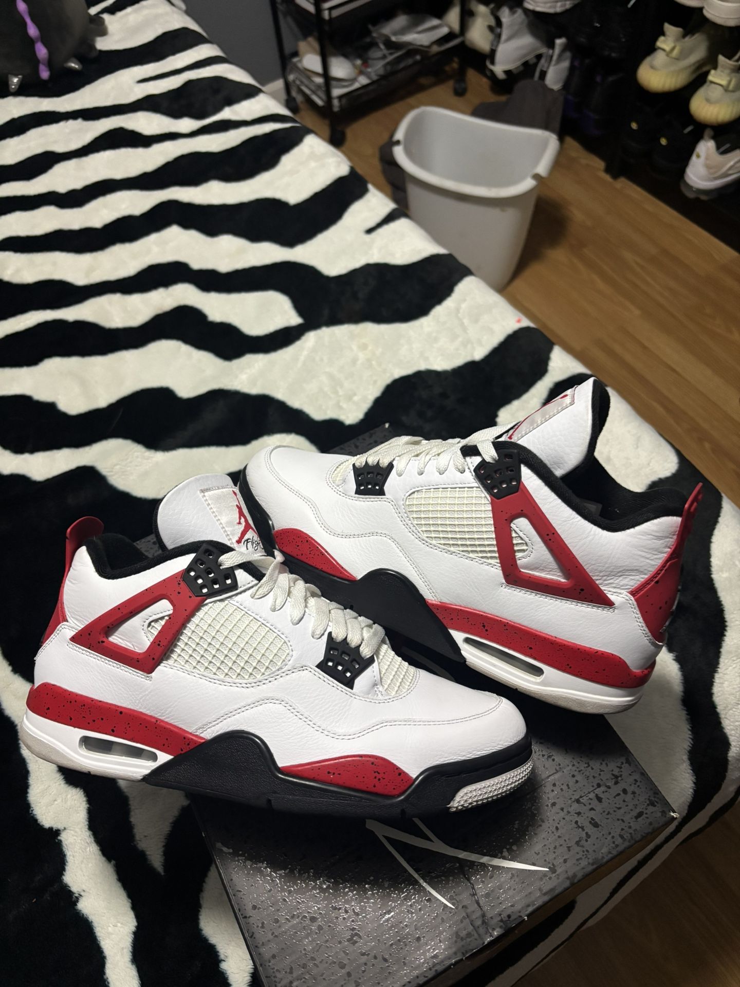 Jordan 4 Red Cement