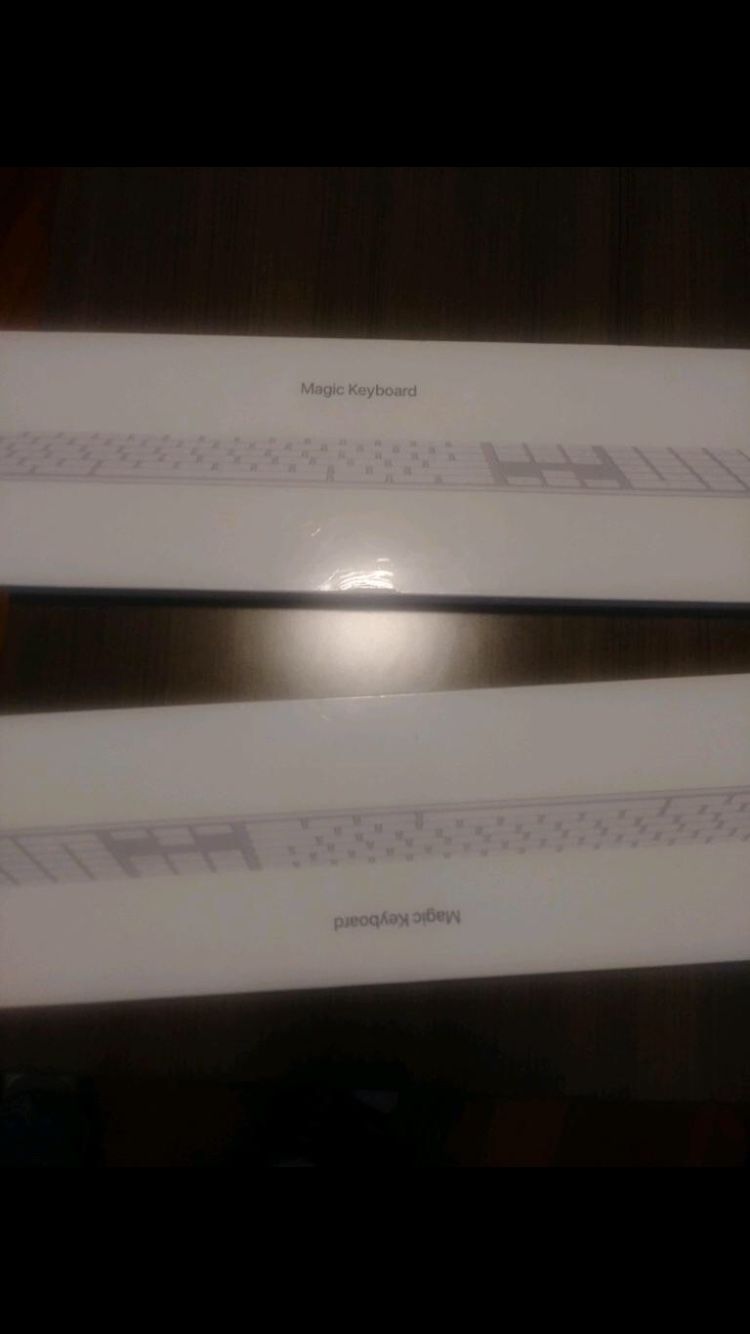 2 Brand new apple key boards not open yet