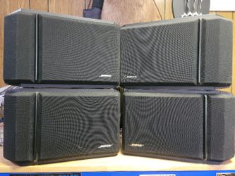 Bose 201 Series IV Speakers.