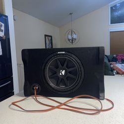 KICKER 48CDF124 12 inch 150W Car Subwoofer