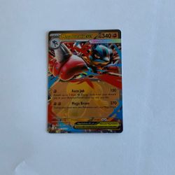 Mega Lucario EX (mega evolution) Pokémon Card