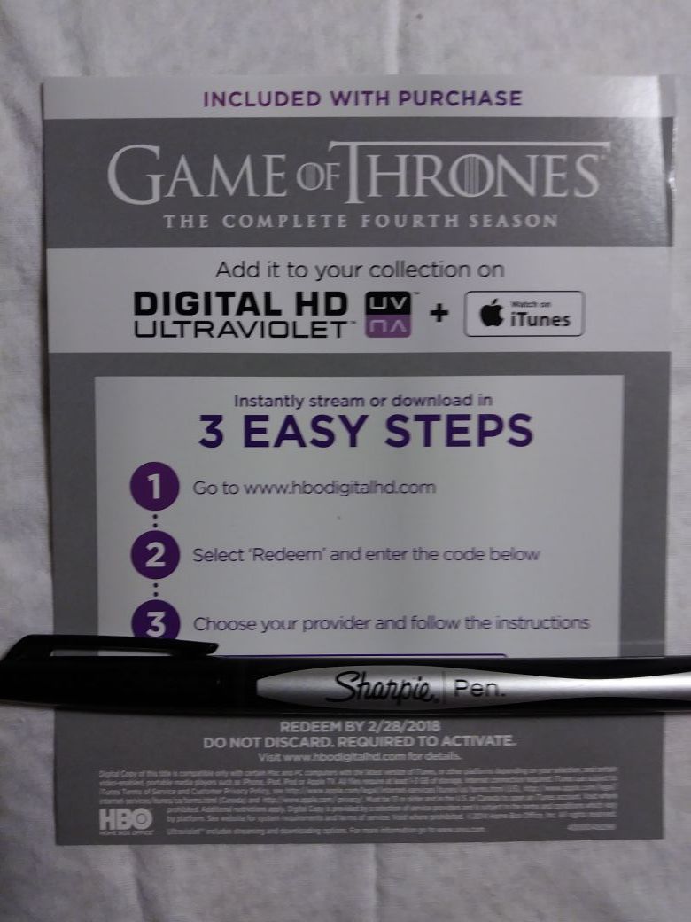 Expired Vudu Code Digital/UV codes & $5 Vudu credits for trade or sale for Sale in Tempe ...
