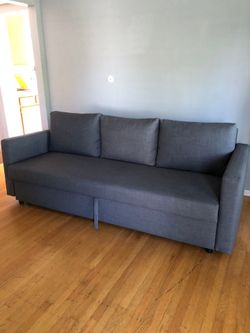 Ikea sofa bed with storage