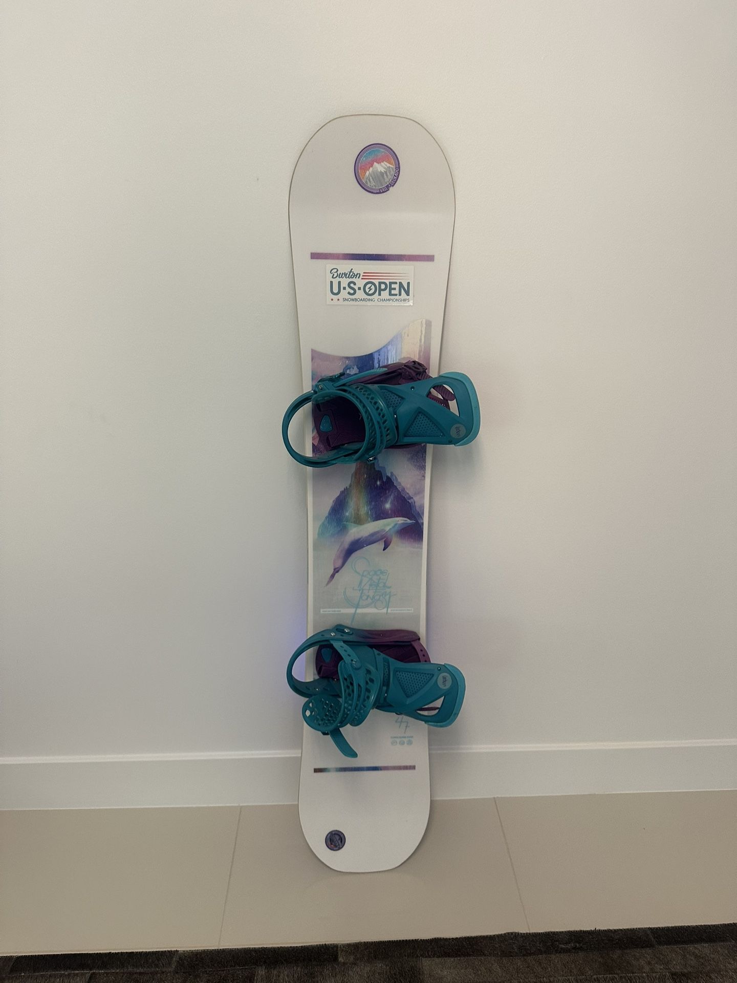 147 Snowboard set with bag