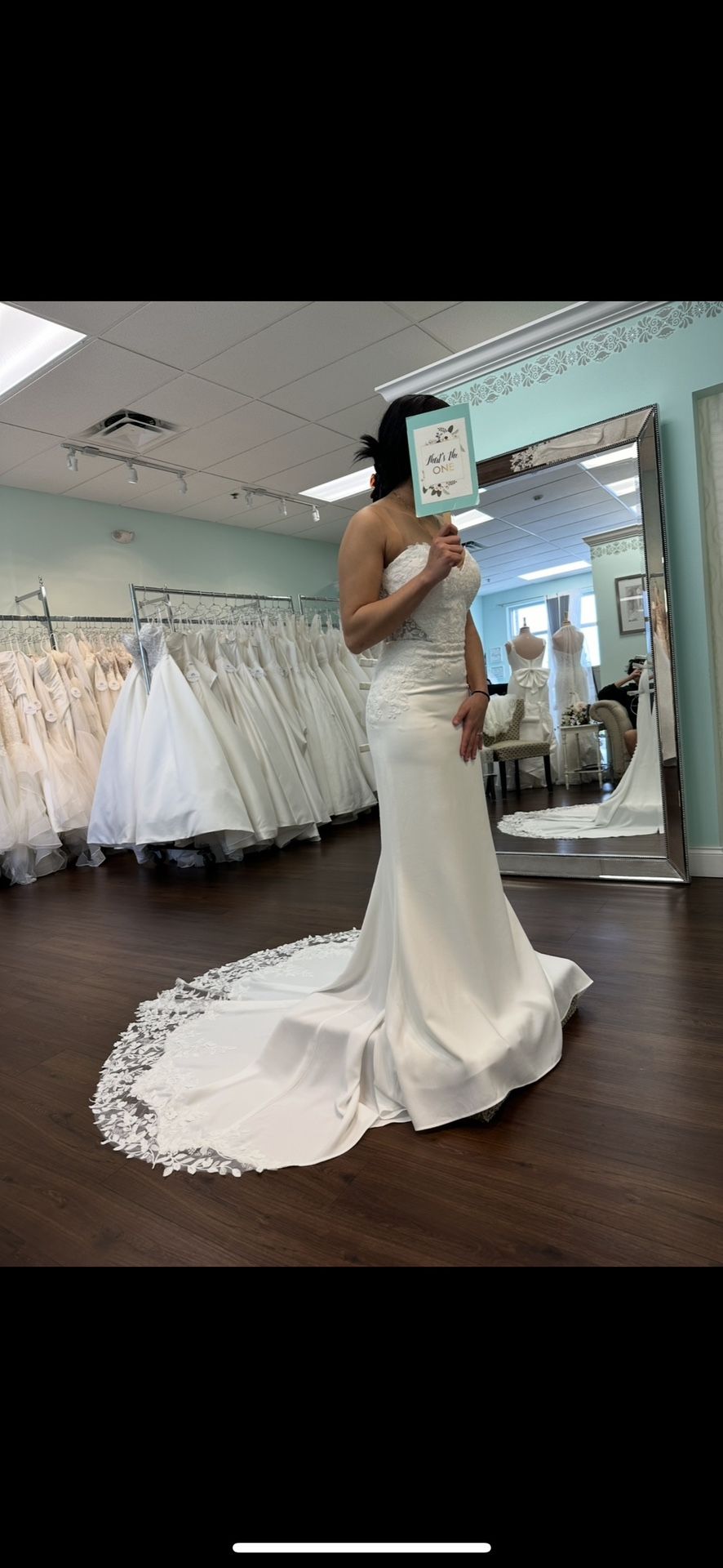 Wedding dress With 2 vails
