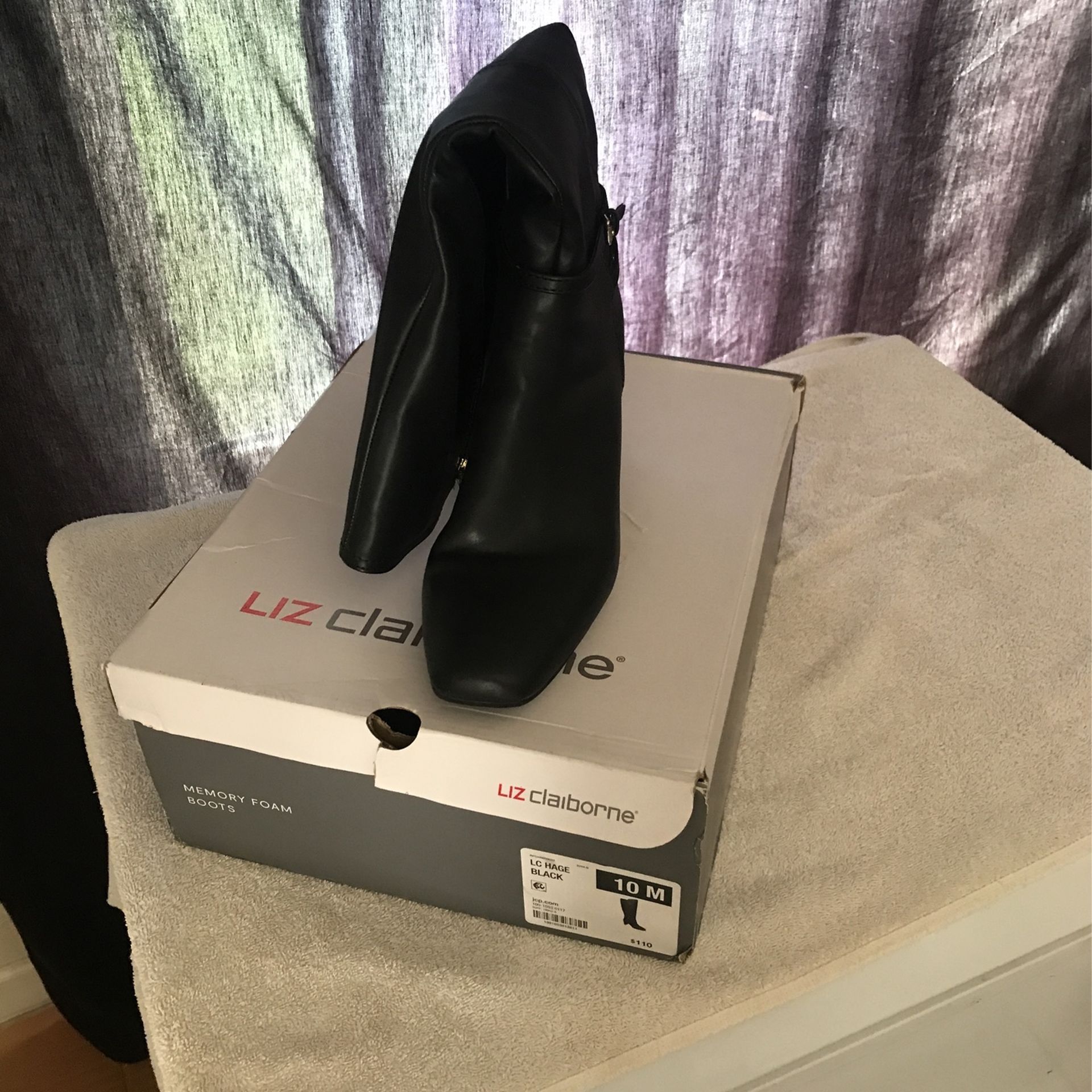 WOMENS LIZ CLAIBORNE BOOTS $50