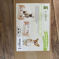 Bamboo Pet Bowls