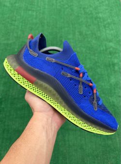 ADIDAS 4D FUSIO “BOLD BLUE / GREEN” (Size 9.5, Men’s)
